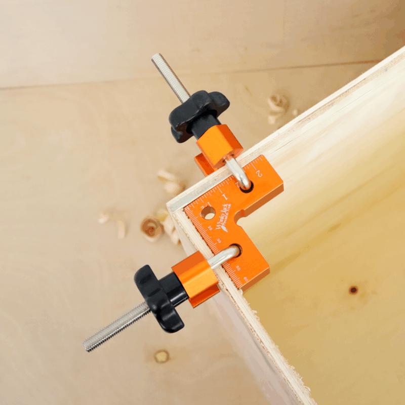 WJ10-238 Whisky Jack 2 3/8" Mini Corner Clamping Kit (2/Kit)